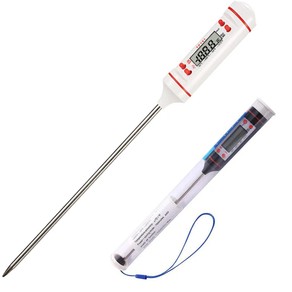 Digital Thermometer With 15cm Long Probe Candle Making Kits Measure Liquid Soy Paraffin Wax Baked