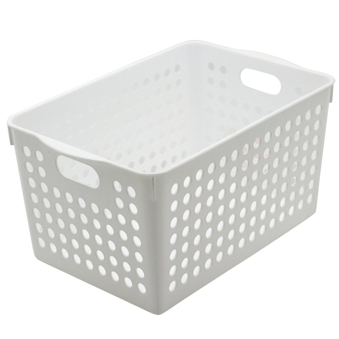 4x Boxsweden Mode Basket 27cm Home Cleaning Storage Room Organiser ...