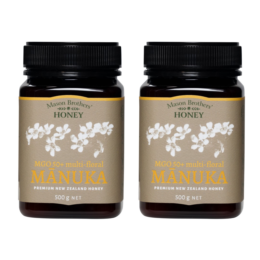 MGO 50+ Multifloral Manuka Honey 2 pack