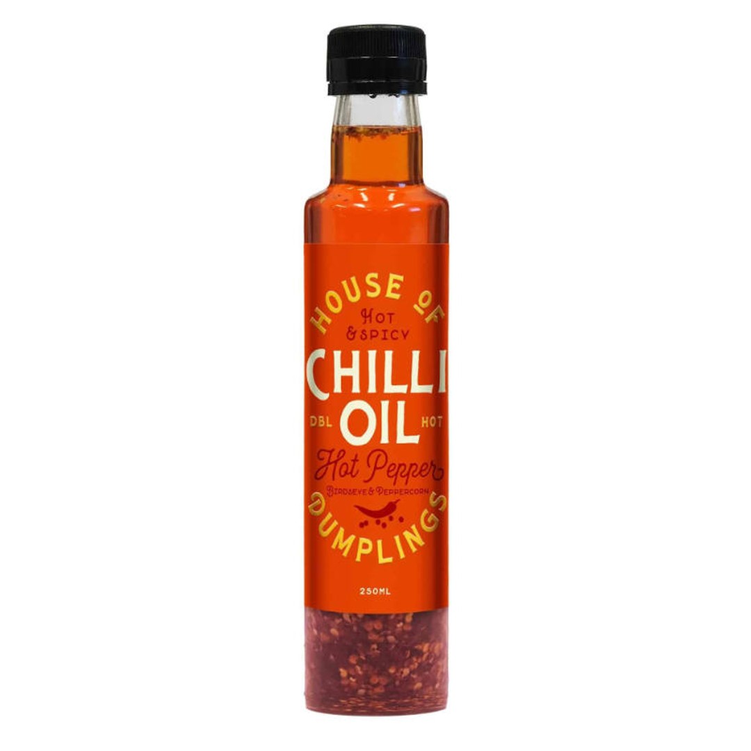 House of Dumplings - Hot Chilli Oil w Hot Pepper