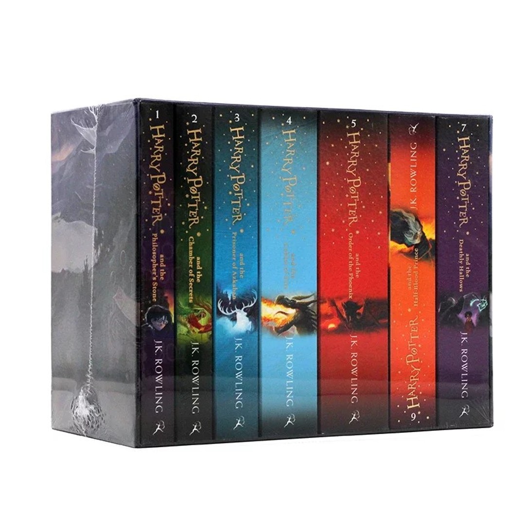 HARRY POTTER Complete Collections Deluxe UK Edition 7 Books Set
