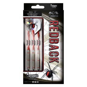 REDBACK Spider 80% Tungsten Dartboard Darts