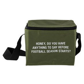 Say What Small Cooler Bag - Football Season