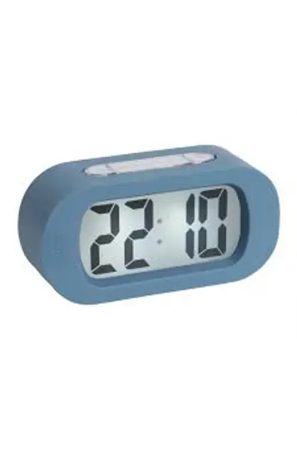 Karlsson Blue Gummy Alarm Clock