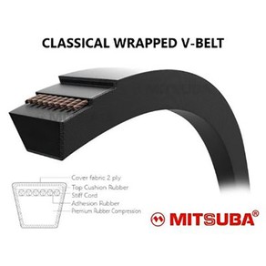 Mitsuba B/17 Classical V-Belt x 93" - B93