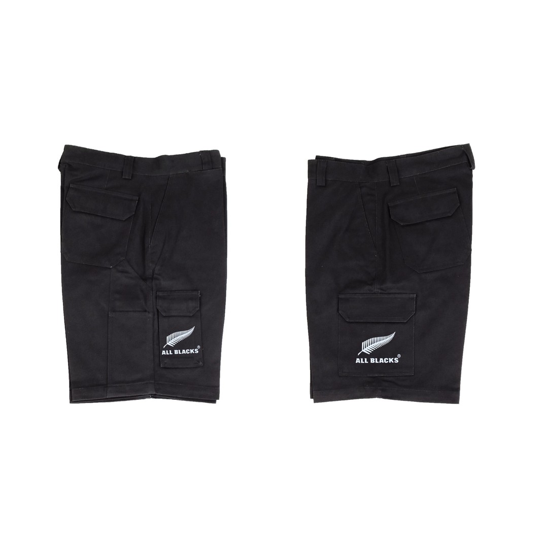 All Blacks NRL Cargo Work Shorts - Short Pants Black