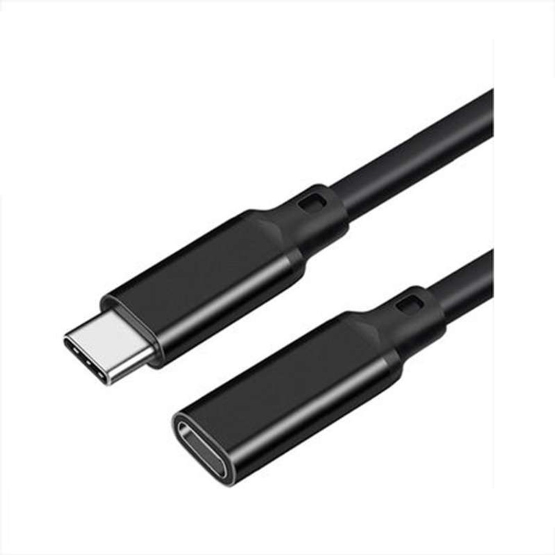 USB-C 5M Extension Cable - M To F, USB3.2, 10Gbps, 100W Fast Charging