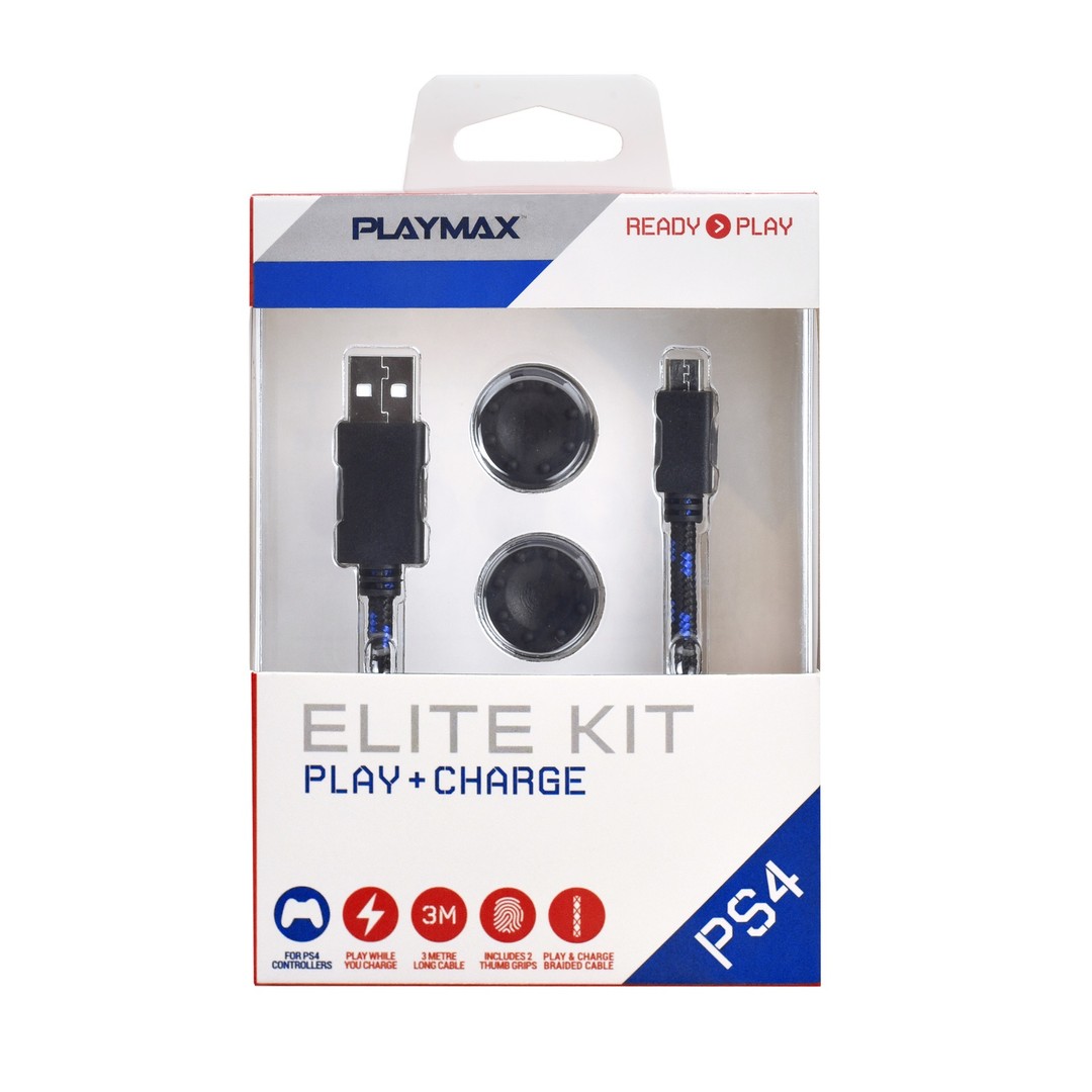 Playmax PS4 Play and Charge Elite Kit
