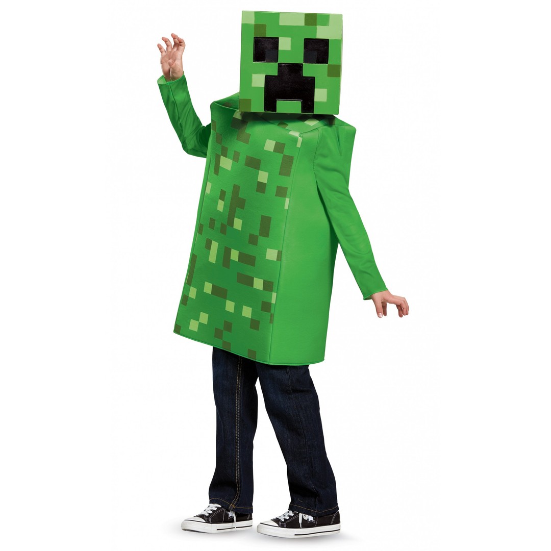 Costume King® Creeper Mojang Minecraft Hostile Mobs Video Game Fancy Dress Up Boys Costume