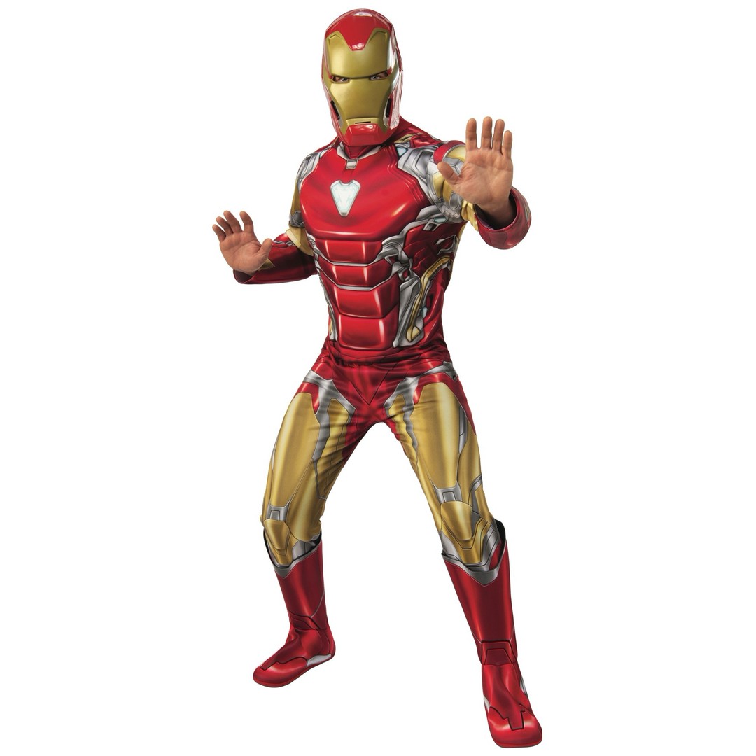 Costume King® Iron Man Deluxe Muscle Avengers Endgame Marvel Superhero Adult Mens Costume