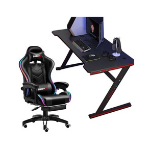 Gaming Chair Racing Chair + Desk