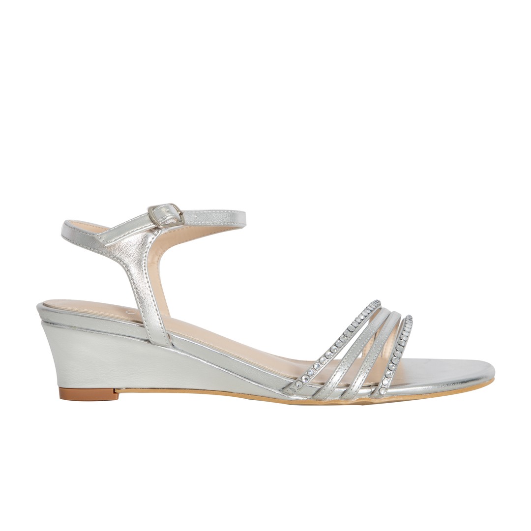 Jade By Vybe Women's Low Wedge Sandal | The Warehouse