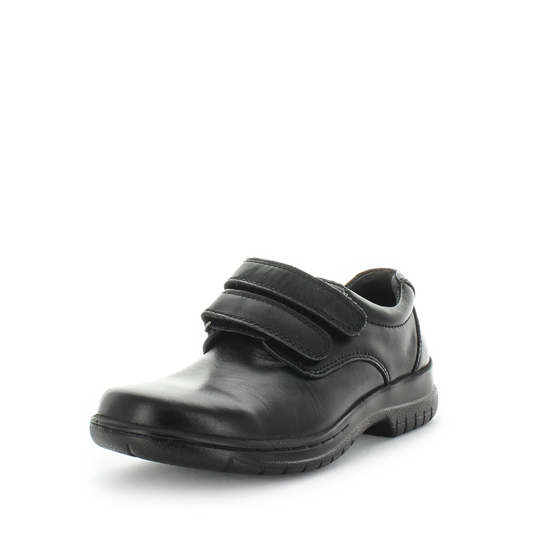 Wilde School Jardoe2 Leather Flats Unisex Kids Comfy Dress Shoes