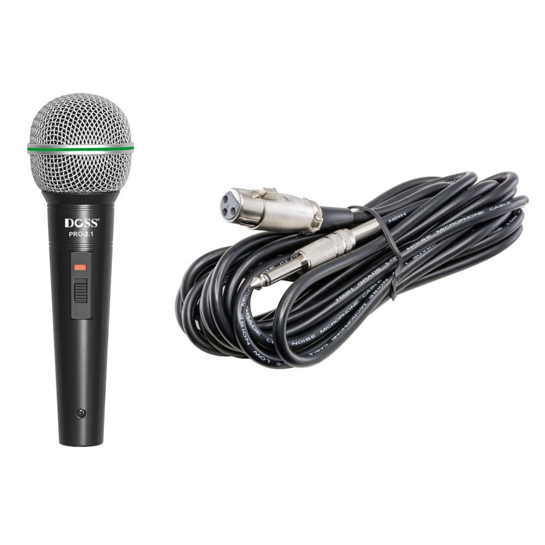 DOSS Dynamic Professional Vocal Microphone Mic for PA Public Address Speaker, , hi-res
