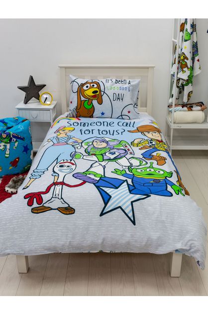 Toy Story 4 Roar Single Duvet Cover, Toy Story Bedding Set Queen Size