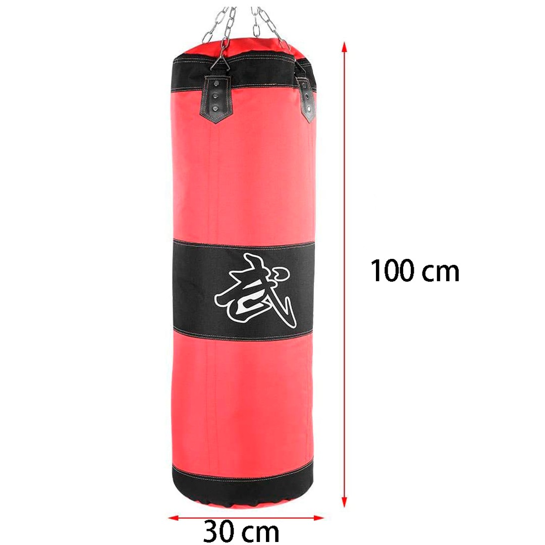 100cm Hanging Boxing Training Fitness Pouch Sand Bag, As shown, hi-res