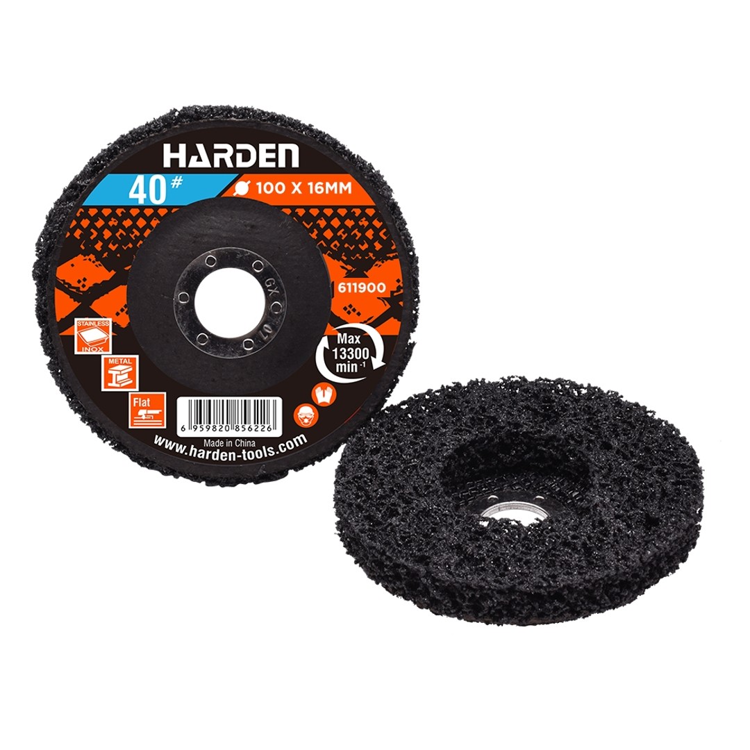 Harden Strip Disc with Fibreglass Backing - 100mm