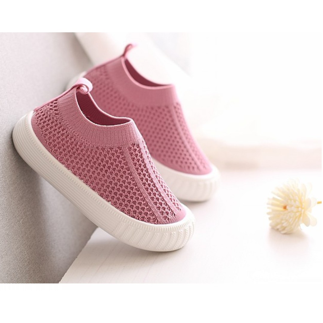 Taylorson Knit Style Casual Non-Slip Kids Shoes (6 months - 4 years)