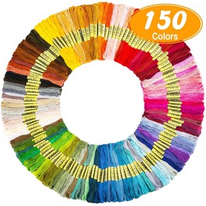Embroidery Floss 150 Skeins Colored String