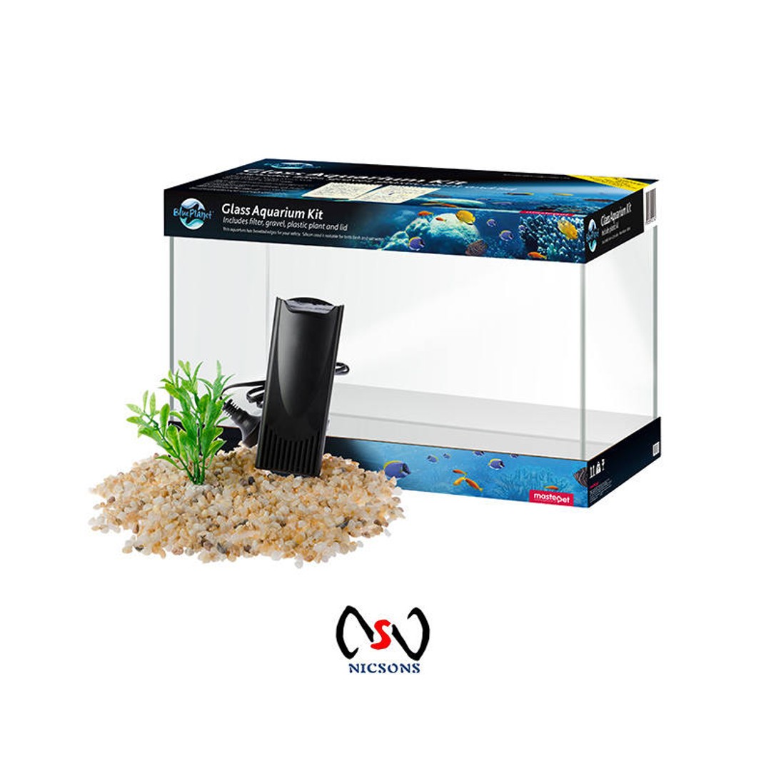 Blue Planet Aquarium Fish Tank Kit 16Lt