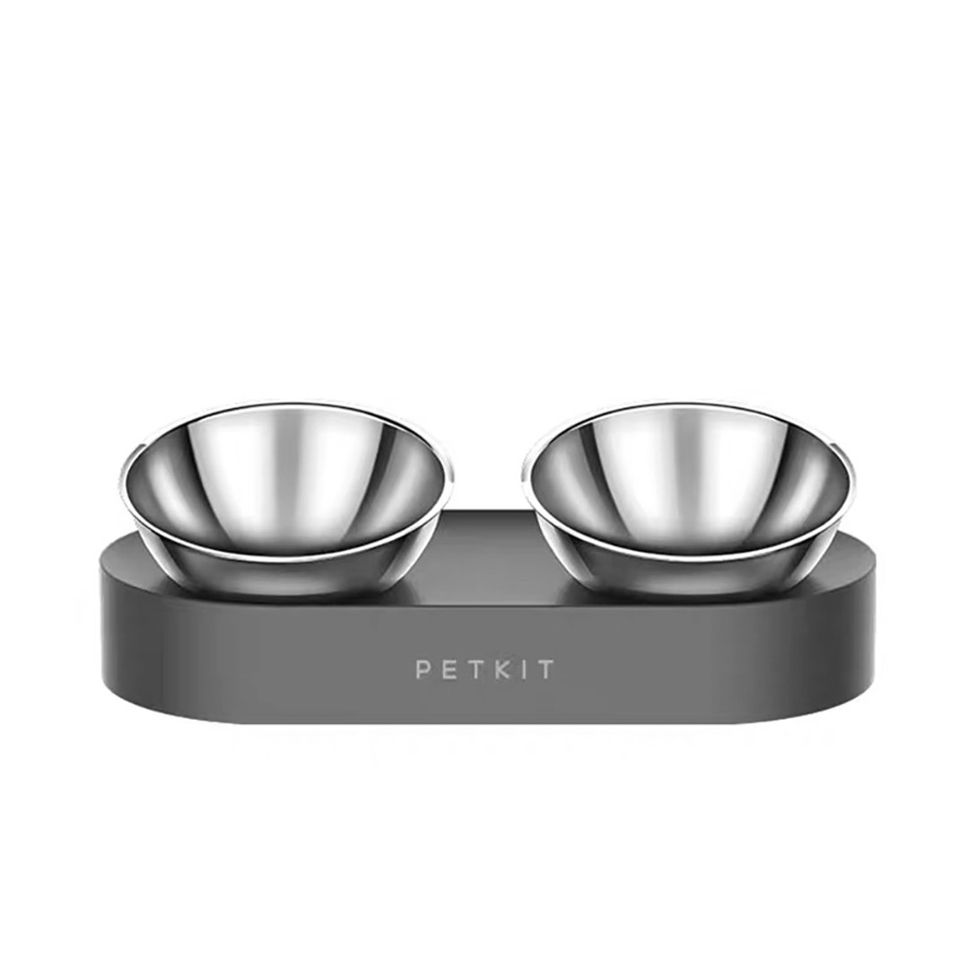 Petkit Fresh Nano Adjustable Double Cat/Dog/Pet Feeding Bowl Set Stainless Steel
