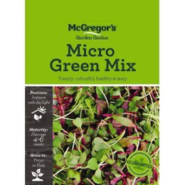 McGregor's Microgreen Mix Vegetable Seeds McGregors Micro Green Mix 