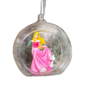 Disney Gifts - Princess Christmas: Sleeping Beauty 3D Glass Bauble - Polyresin