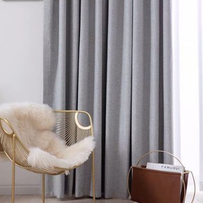 Kiwi  Grab Readymade Curtain 100% Blockout Silver Curtains drapes - 8 sizes