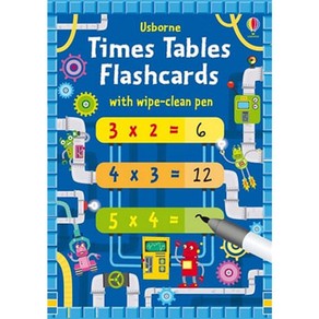 Usborne Flashcard for Kids - Time Table