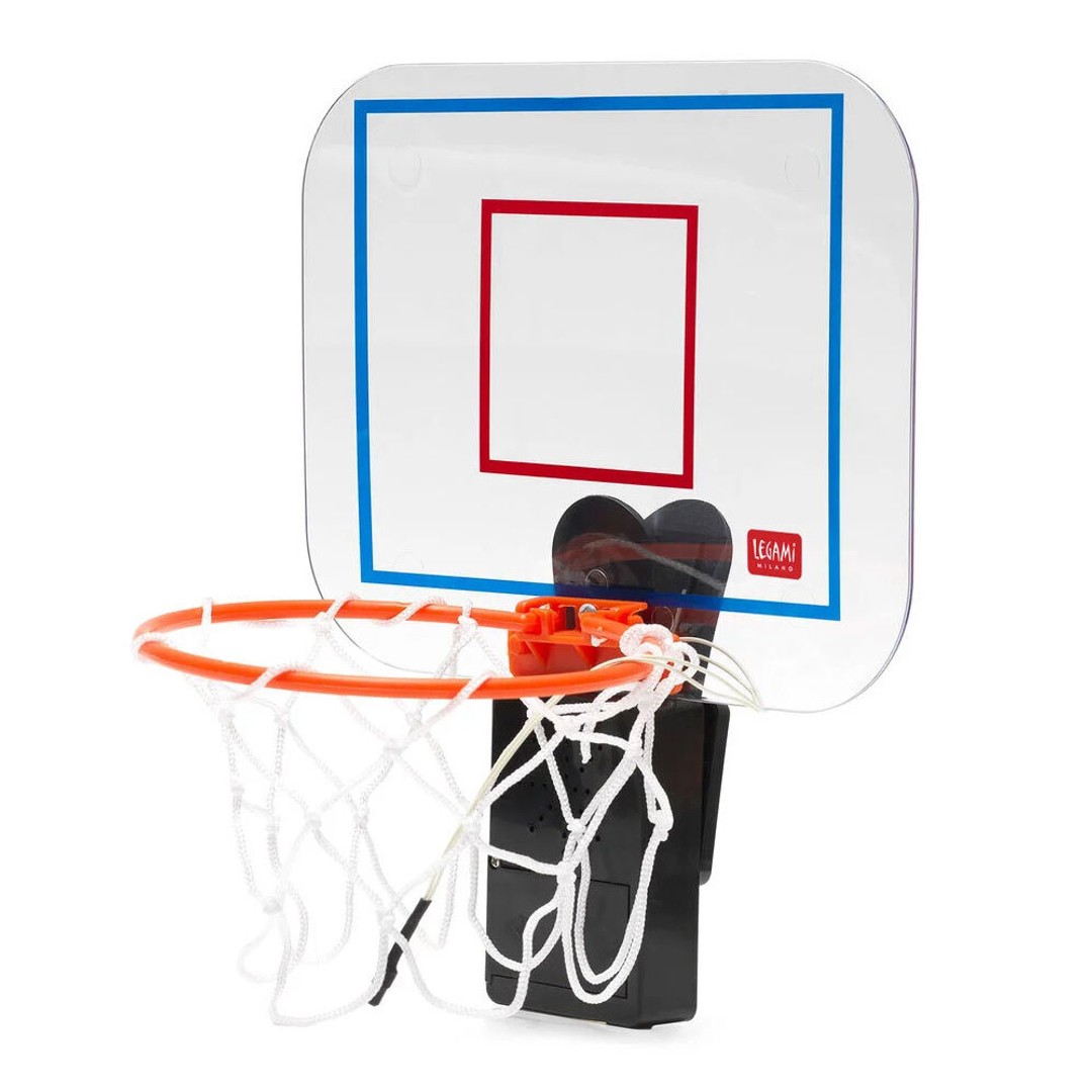 Legami Wall Mount/Hung Magic Shot Sound Basketball Hoop For Waste Rubbish Bin