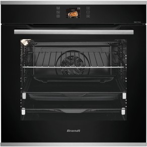 Brandt Pyrolytic & Steam Wall Oven 60cm - 13 Function (BOP7568LX)