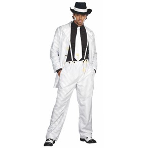 Costume King® Zoot Suit Riot White 1920s 40s Pachuco Gangster Mobster Mexican Mens Costume