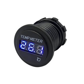 Jaycar Blue LED Display Thermometer with External Sensor (3m)
