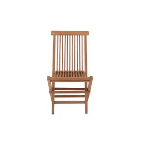 TSB Living Teak wood Folding Chair x2