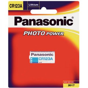 Panasonic 3V Cr123a Lithium Camera Battery