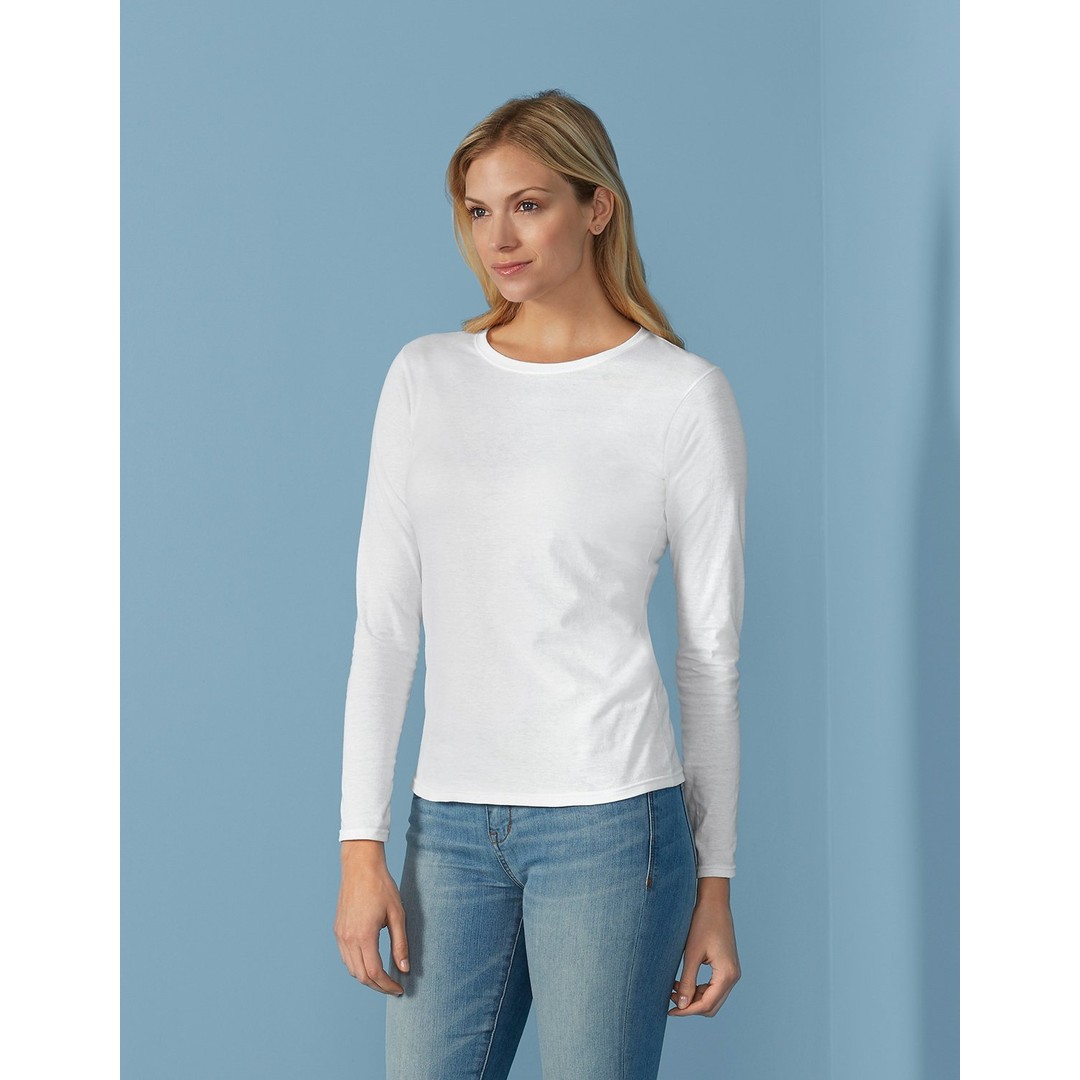 Gildan Softstyle Ladies Long Sleeve T-Shirt