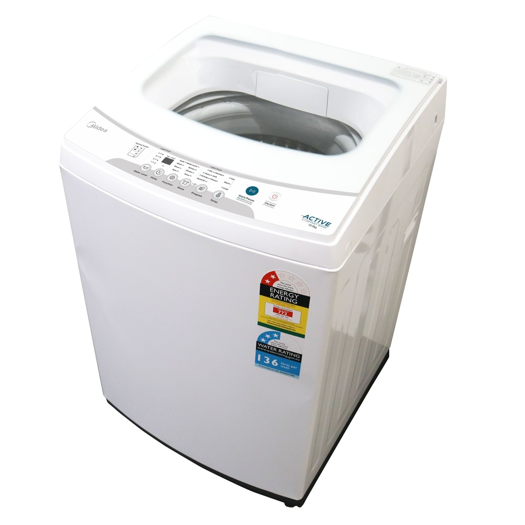 Midea Active Top Loader Washing Machine 10kg, , hi-res