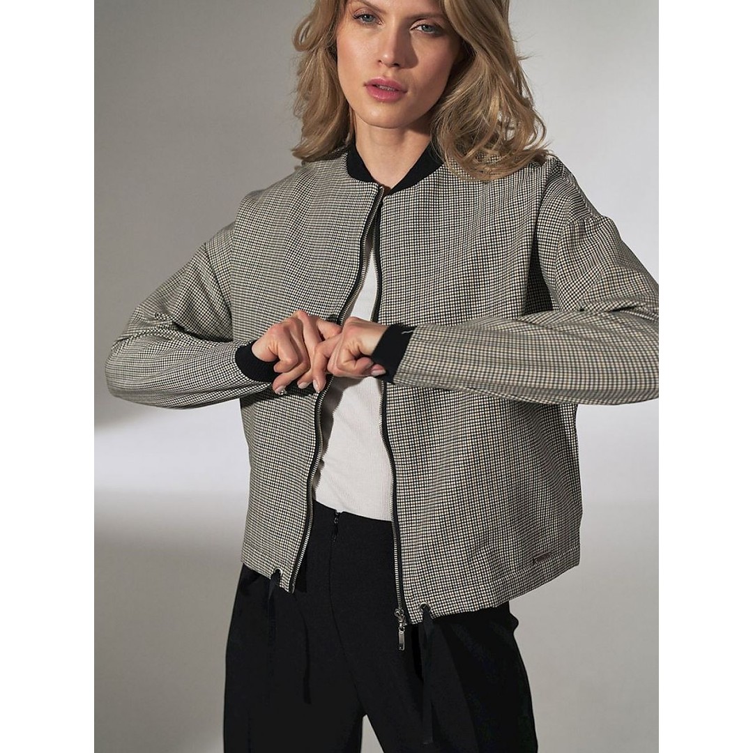 Jacket OPXLIK By Figl for Women Grey