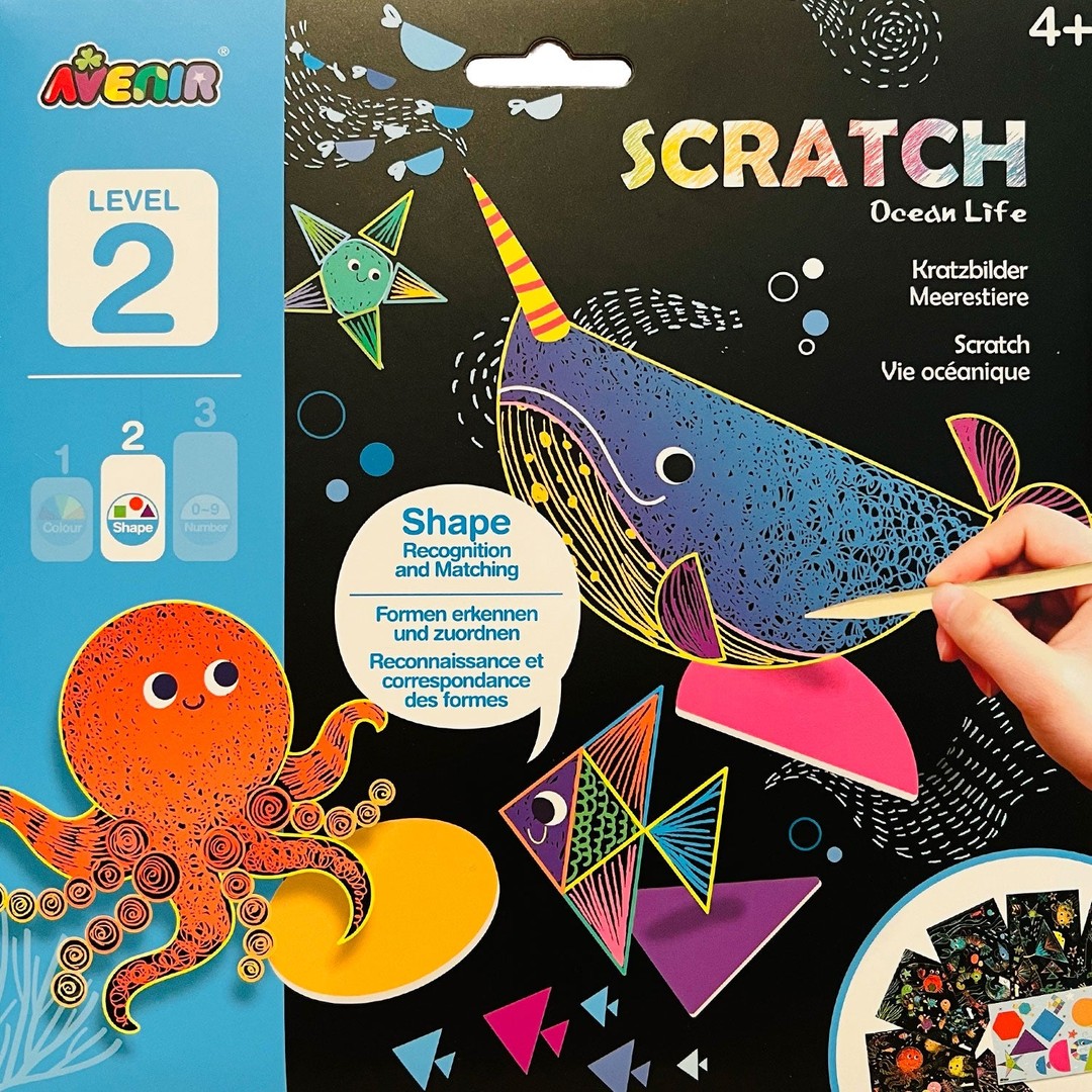 Avenir | Scratch Art - Ocean Life