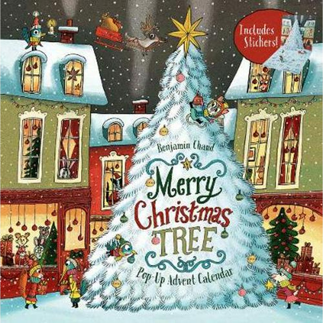 Merry Christmas Tree Pop-Up Advent Calendar