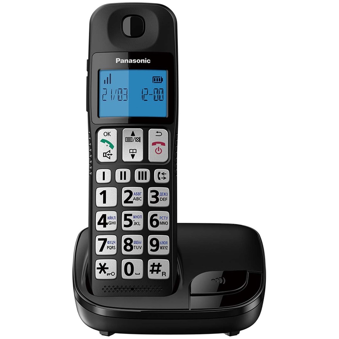 Panasonic KX-TGE110NZB Big Button Cordless Phone