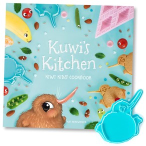 Squoodles Ltd Kuwi's Kitchen Kiwi Kids Cookbook