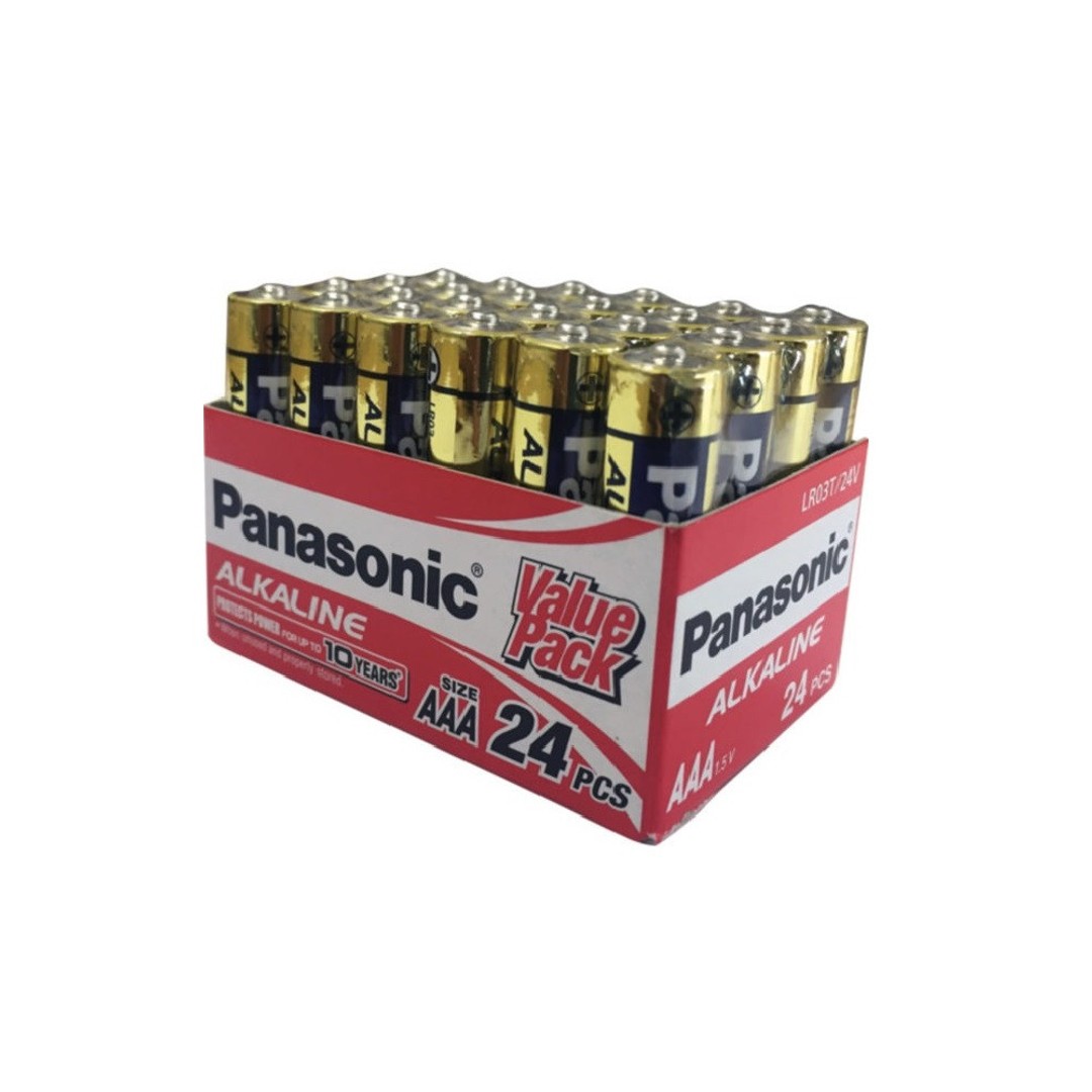 Panasonic LR03T/24V AAA 24 Pack Alkaline bulk pack LR03T/24V