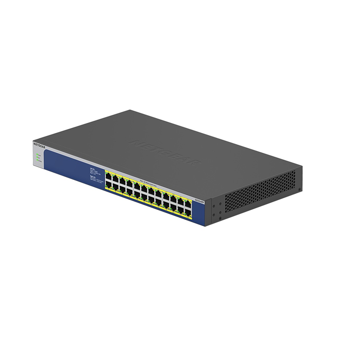 Netgear GS524PP Unmanaged Gigabit Ethernet (10/100/1000) Power over Ethernet (PoE) Grey