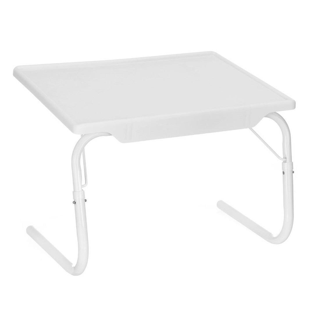 Boxsweden Bed Mate 52cm Handy Foldable Laptop Desk/Table Tray Home White 