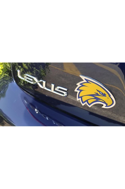 West Coast Eagles AFL 3D Chrome Emblem Badge For Cars Bikes Laptop Man Cave Gift
