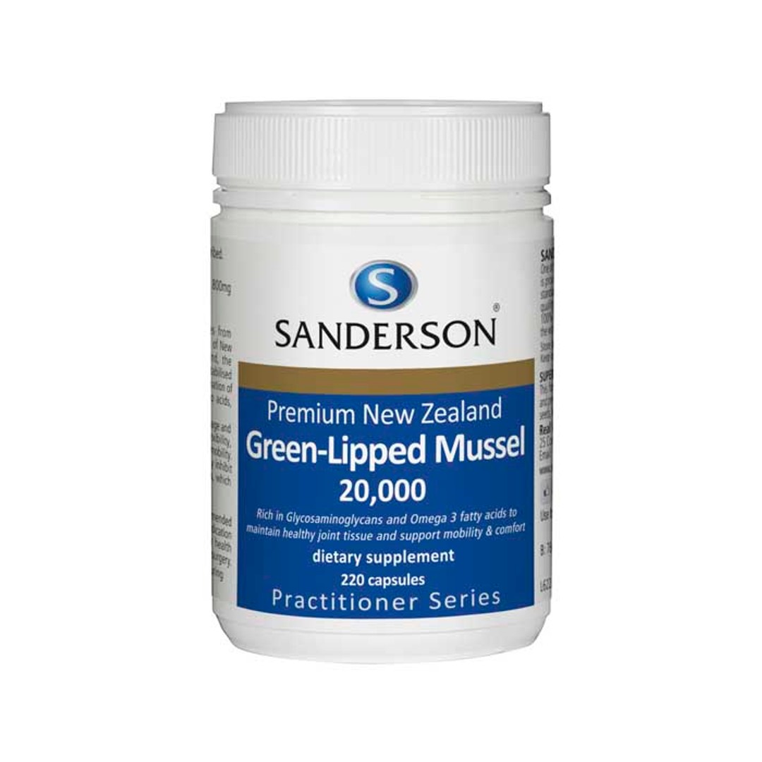 Sanderson Premium New Zealand Green-Lipped 20,000 220