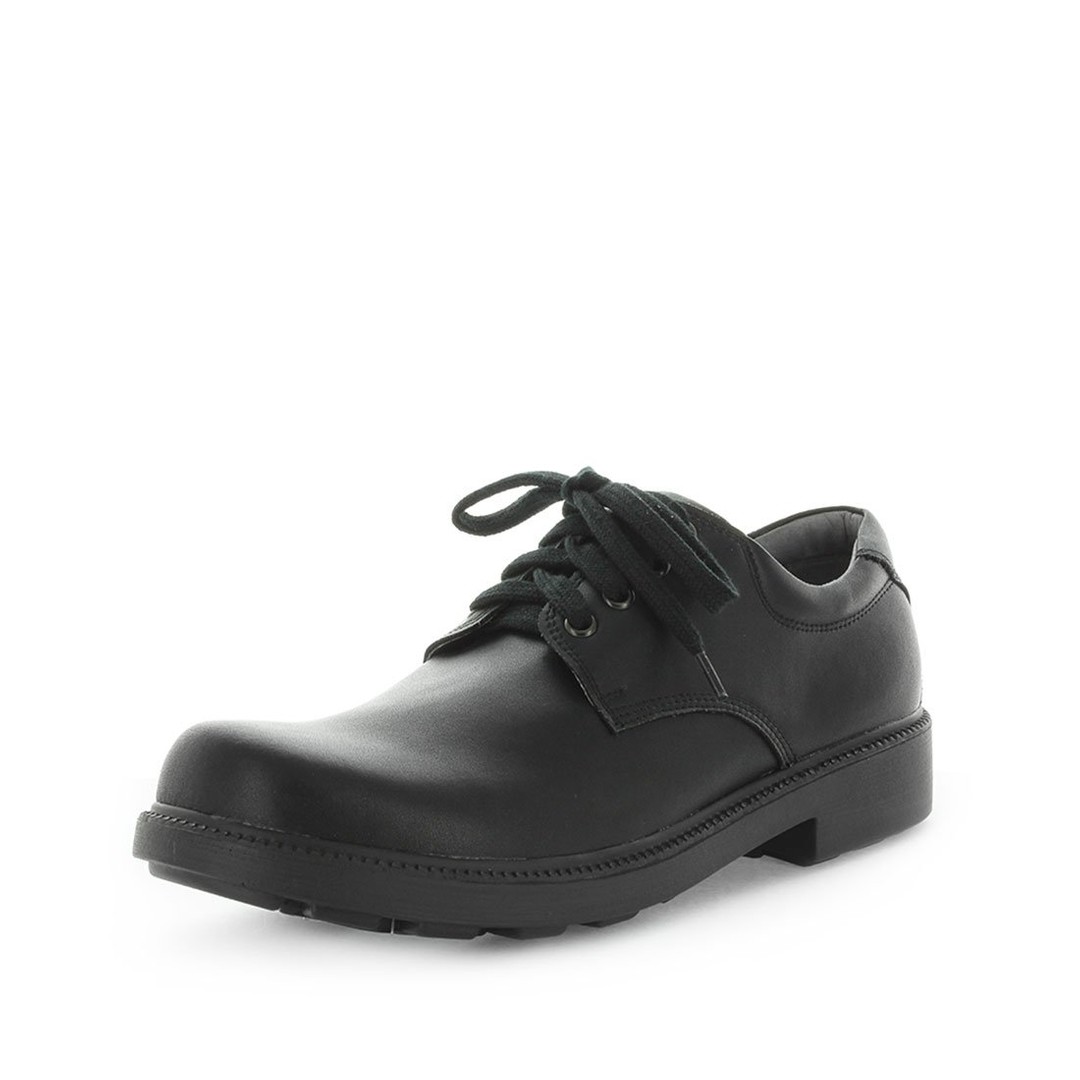 Wilde School Johnson Leather Flats Lace Up Boys Classic Shoes
