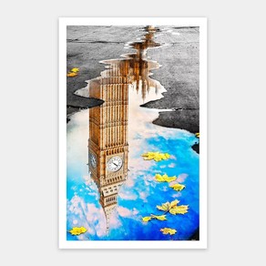 Showcase Puzzles Big Ben - Water Reflection Series - 1000 Piece Jigsaw Puzzle