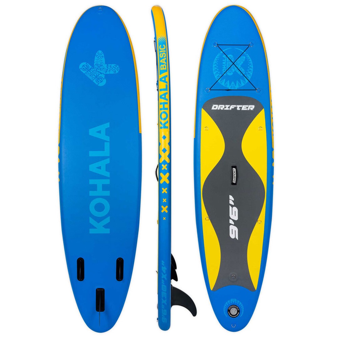 Kohala 9'6" Inflatable Stand Up Surf/Paddle Surfing Board Sport Surfboard w/Pump